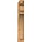 Ekena Millwork Merced Smooth Craftsman Outlooker, Western Red Cedar, 5 1/2"W x 20"D x 32"H OUT06X20X32MRC04SWR - alternate 3